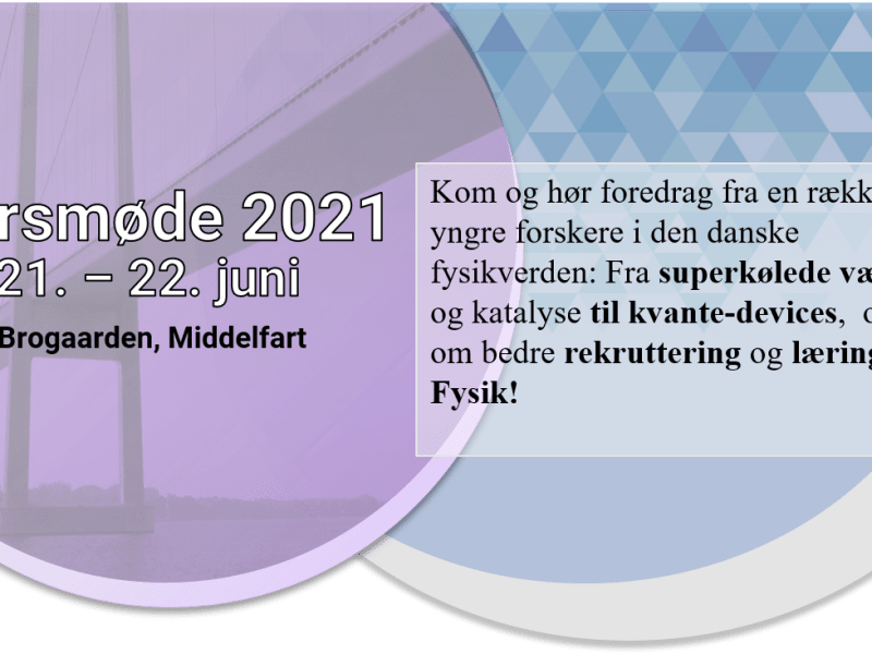 Årsmøde / Annual meeting 21-22 Juni,&nbsp;2021